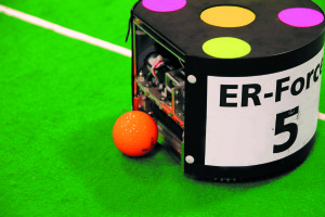 Towards entry "Robots play football"