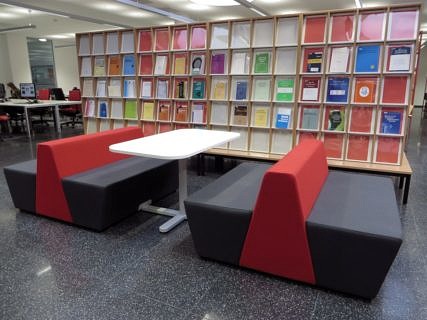 Departmental Library 18MI: Mathematics, Computer Science and RRZE (image: FAU/Christoph Ackermann)