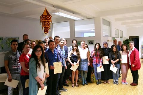 Towards entry "Funding for German languages courses"