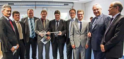 Towards entry "New laboratory building at the Biotechnology Research Centre"