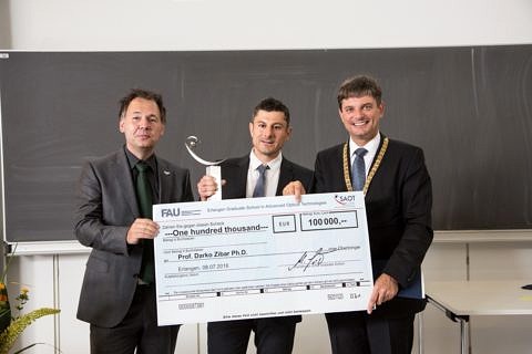 Towards entry "Danish researcher receives FAU award worth 100,000 euros"