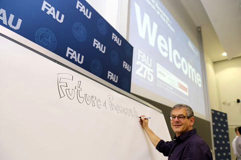 Towards entry "Anniversary celebrations of FAU inaugurated with a symposium"