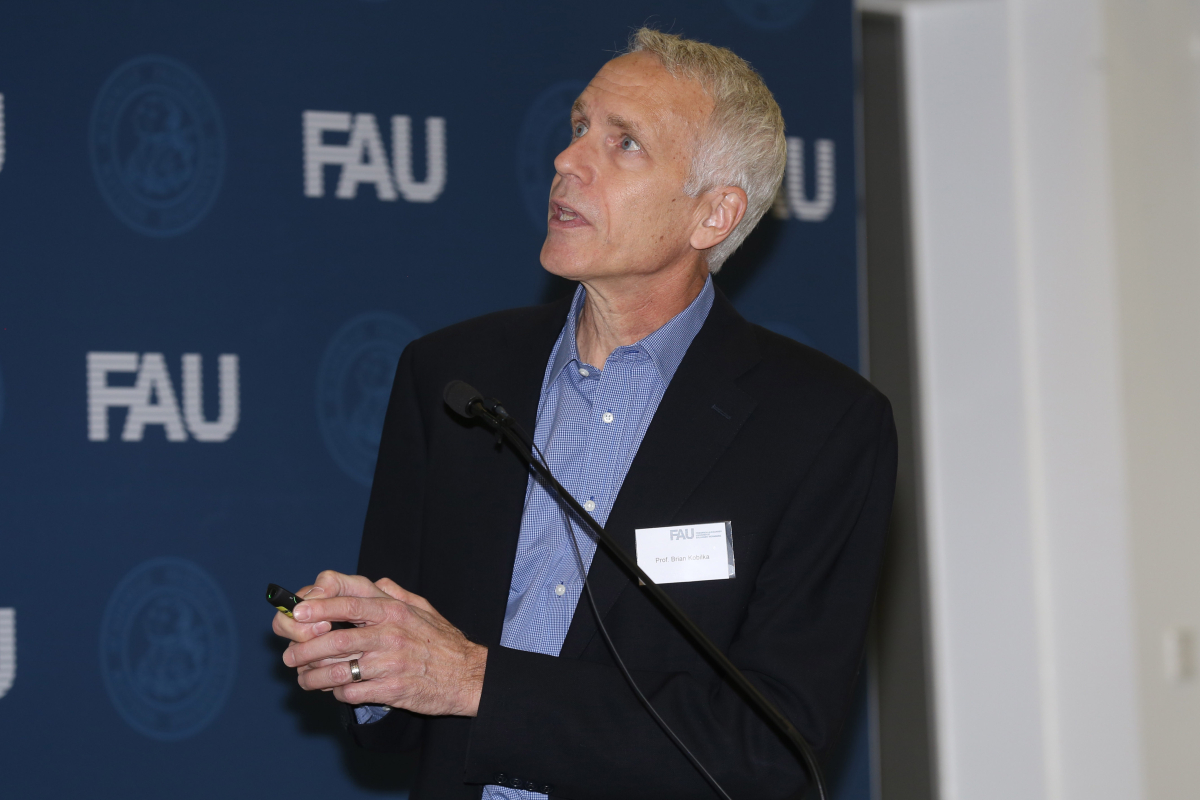 The University launched celebrations for the anniversary year with an academic symposium on 'Future of Research – Research of the Future'. An interdisciplinary approach was taken, with researchers from all disciplines at FAU joining international colleagues to cast a glance at the future of research. (Image: FAU/Kurt Fuchs)