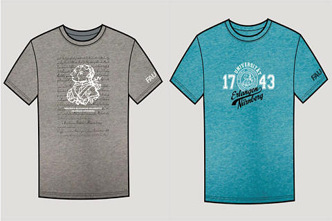 Towards entry "Now available: the new FAU t-shirts"