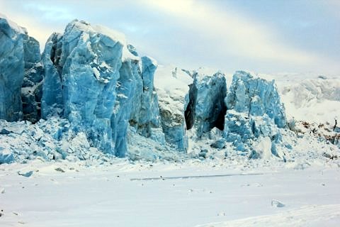Towards entry "FAU geographer draws up an ice thickness map of Svalbard"