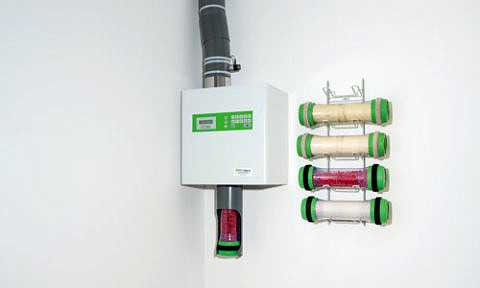 Pneumatic dispatch system.