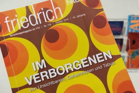 Towards entry "friedrich – the FAU research magazine"