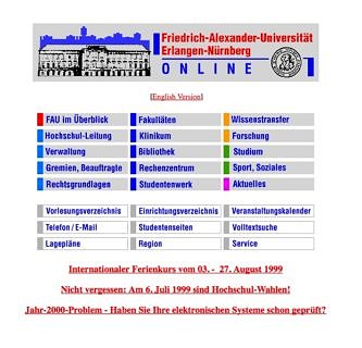 fau.de 1995-2003