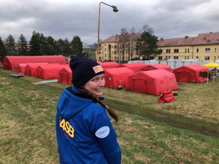 Towards entry "Doctor from FAU Occupational Medical Service helps refugees"