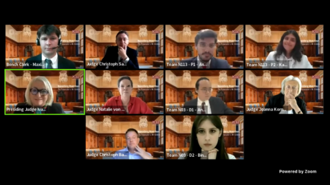 Towards entry "2022 Nuremberg Moot Court: International court competition in international criminal law for students"