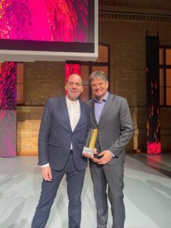 Towards entry "Alexander von Humboldt professorship in the name of human-centered AI: Official prize-giving ceremony for Prof. Dr. Vincent Müller"