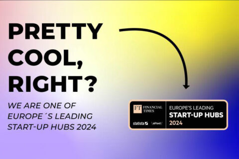 Towards entry "ZOLLHOF one of the top start-up hubs in Europe"