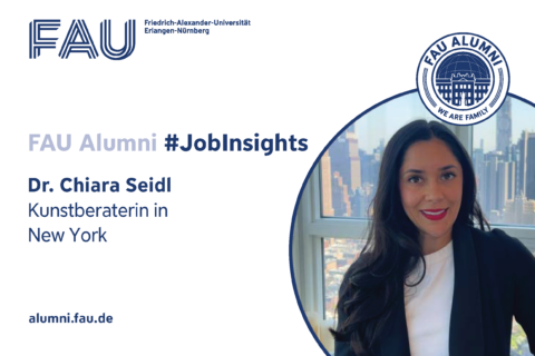 Towards entry "FAU Alumni #JobInsights: Dr. Chiara Seidl"