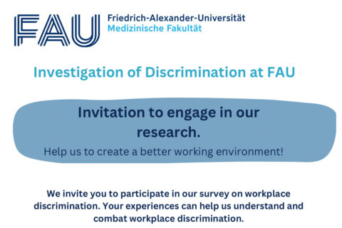 Towards entry "Survey: Investigation of Discrimination at FAU"
