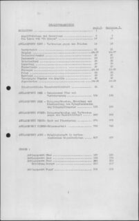 Nuremberg Trials, Case 11, Table of Contents. (Nuremberg State Archives, Nuremberg Trials, KV Trials, Case 11 (= Weizsäcker Trial) ZC 1)