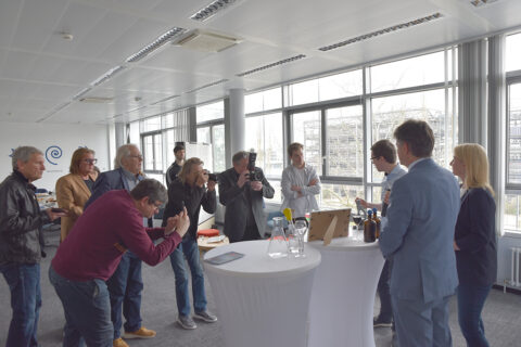 At the press conference for the Schlossgartenfest 2025... (Image: FAU/Boris Mijat)