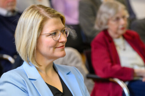 Dr. Sabrina Gensberger-Reigl, research assistant at the Chair of Food Chemistry / Henriette-Schmidt-Burkhardt Chair (Prof. Dr. Pischetsrieder). (Picture: Peter Himsel)