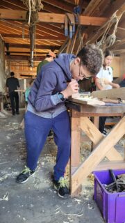 Educational rowing on the Altmühlsee. (Photo: Thomas Eberle)