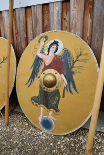 Roman shield with Victoria motif. (Image: FAU/Boris Mijat)(Image: FAU/Boris Mijat)