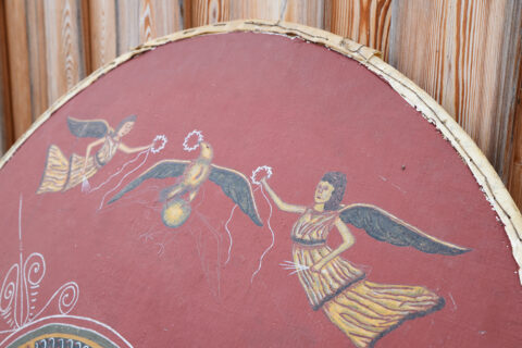 Roman shield with Victoria motif. (Image: FAU/Boris Mijat)(Image: FAU/Boris Mijat)