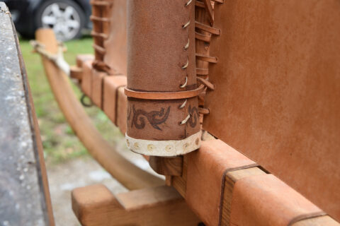 Details on the Celtic chariot. (Image: FAU/Boris Mijat)