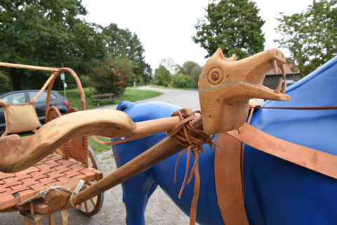 Details on the Celtic chariot. (Image: FAU/Boris Mijat)