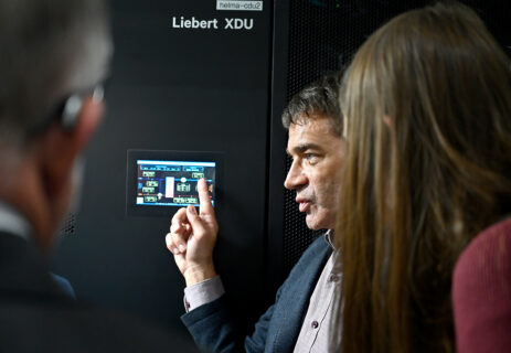 Official inauguration of Helma at NHR@FAU. (Image: FAU/Harald Sippel)