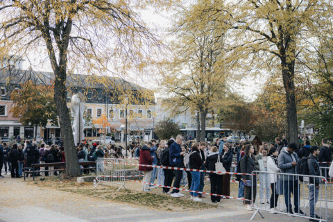 First semester welcome 2025 in the Heinrich-Lades-Halle. (Image: FAU/Giulia Iannicelli)