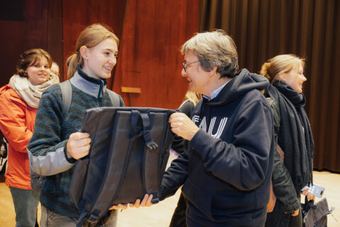 First semester welcome 2025 in the Heinrich-Lades-Halle. (Image: FAU/Giulia Iannicelli)