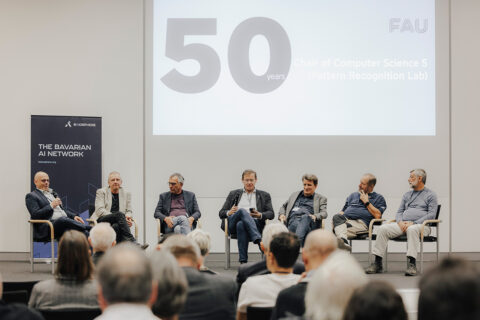 50 years of the Chair of Pattern Recognition at FAU. (Image: FAU/Giulia Iannicelli)