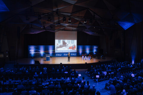 Towards entry "Dies academicus 2025: Record third-party funding, but increasingly limited flexibility"