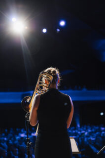 The FAU Dies Academicus 2025: The FAU Big Band. (Image: FAU/Giulia Iannicelli)